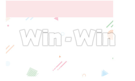 ポップな背景（白とピンク）のCG・イラスト素材 W-030116