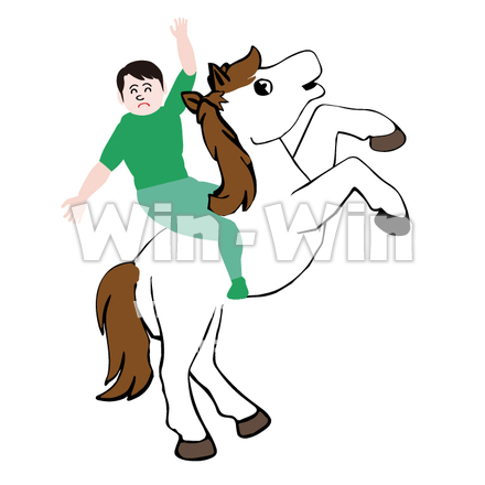 ロディオ9のCG・イラスト素材 W-030778