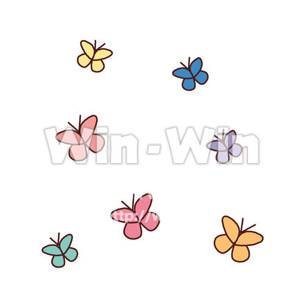 ちょうちょのCG・イラスト素材 W-030087