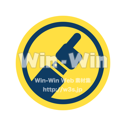 手のアイコンのCG・イラスト素材 W-030147