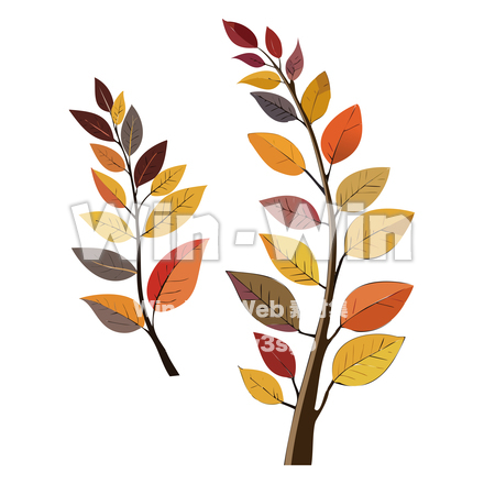 紅葉のCG・イラスト素材 W-030575