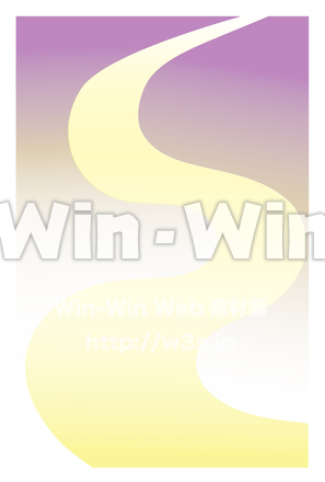 背景 流れのCG・イラスト素材 W-030516