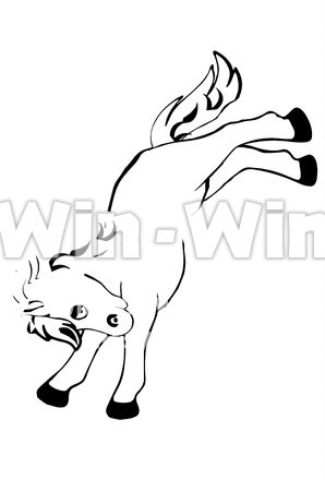 ロディオ10のCG・イラスト素材 W-030779